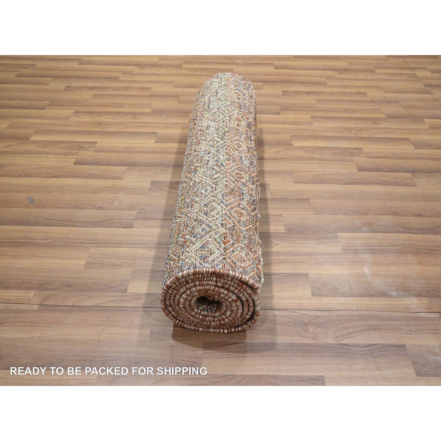 2'6"X10'2" Red Kohinoor Herat Pattern Soft Wool Hand Knotted Runner Rug