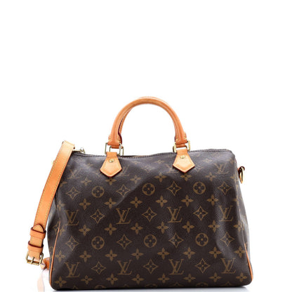Louis Vuitton Speedy Bandouliere Bag Monogram Canvas 30