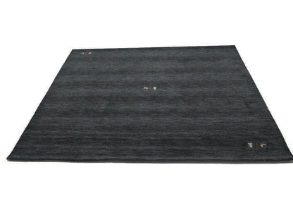Charcoal Tribal Design Square 6X6 Gabbeh Modern