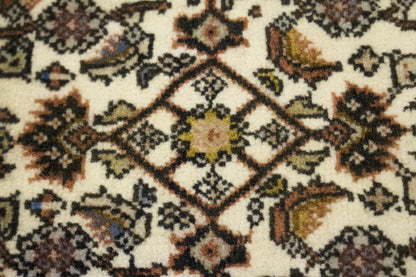 Handmade Vintage Wool Oriental Rug Cinnamon Clay Tribal Small Carpet 2X2'4 ft
