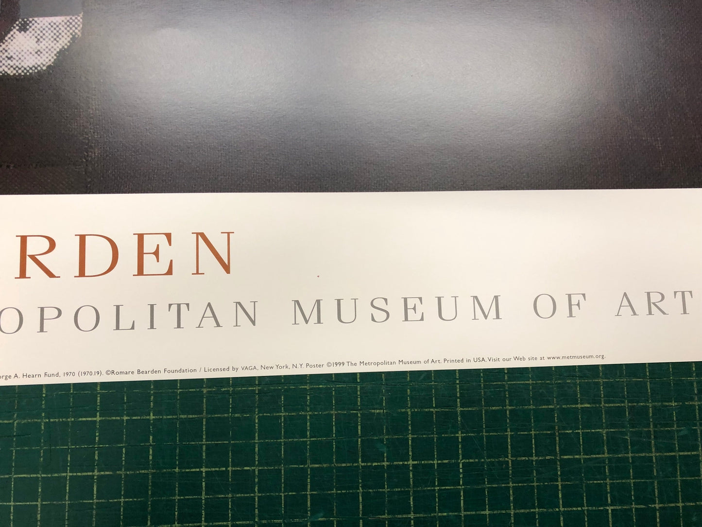 Romare Bearden The Woodshed " Poster African American Multicolor B