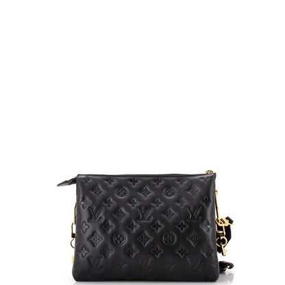 Louis Vuitton Coussin Bag Monogram Embossed Lambskin Pm