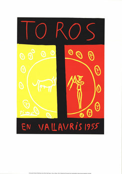 Pablo Picasso Toros En Vallauris 