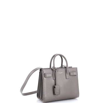 Saint Laurent Sac De Jour Bag Leather Nano