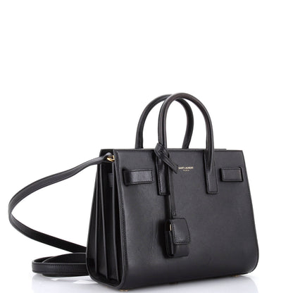 Saint Laurent Sac De Jour Nm Bag Leather Nano