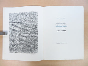Max Ernst Lithograph Caspar David Friedric :