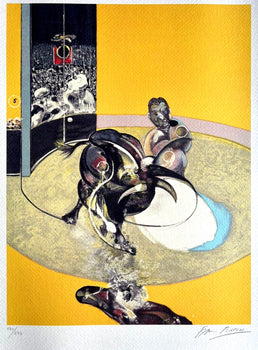 Francis Bacon Lithograph Coa Signed In Pen Numbered In Pencil Certified