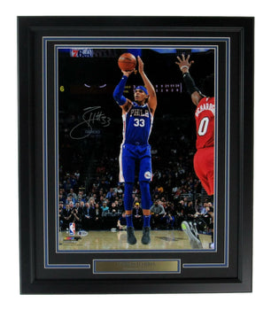 Tobias Harris Philadelphia 76Ers Signed 16X20