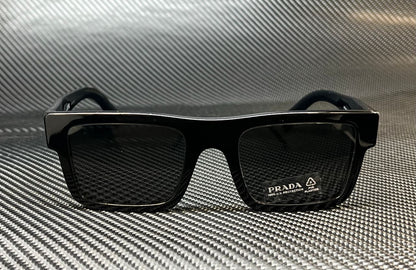 PRADA PR 19WS 1AB5S0 Black Grey Men's 52 mm Sunglasses