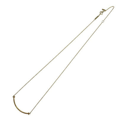 Tiffany & Co. T Smile Small Necklace Gold 750