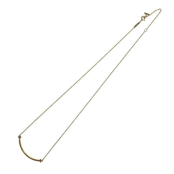 Tiffany & Co. T Smile Small Necklace Gold 750