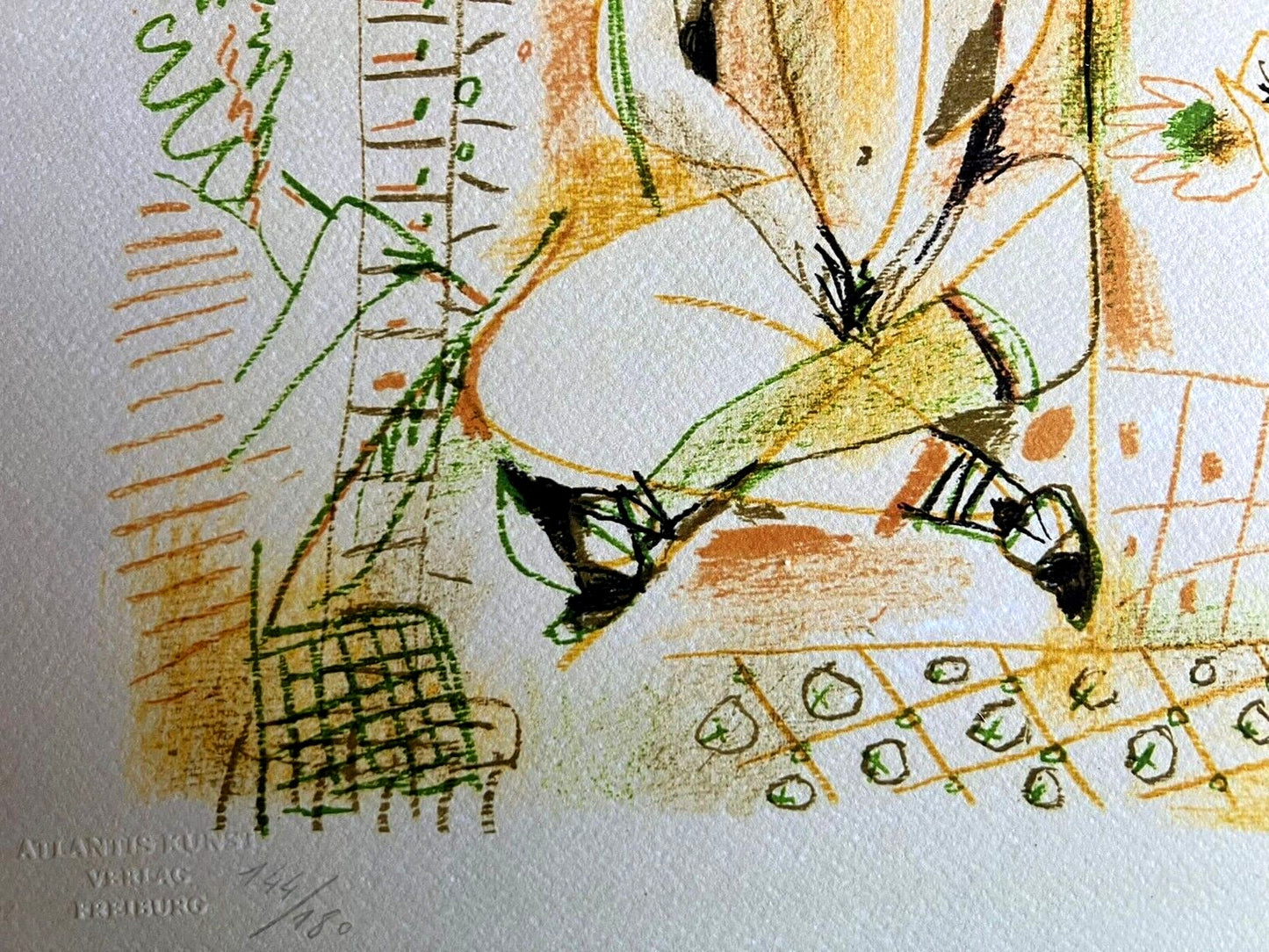 Pablo Picasso Lithograph Coa Signed Numbered By Hand Certified 180 Copies #