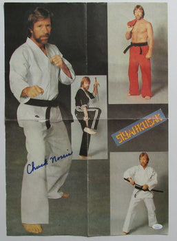Chuck Norris Autographed Turkish Rare Poster