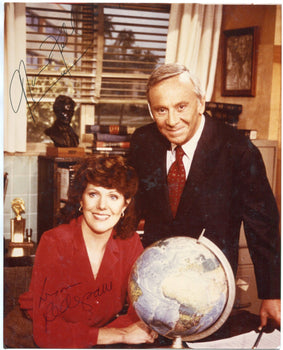 Norman Fell & Lynn Redgrave Autographed 8X10 Photo