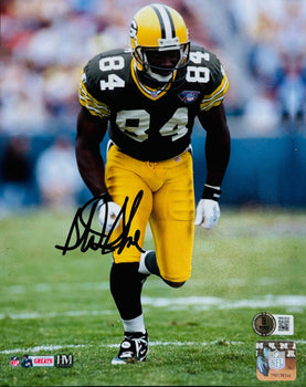 Sterling Sharpe Autographed 8X10 Football Photo (Beckett Witness)