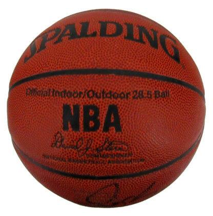 Dolph & Danny Schayes Dual-Signed Spalding Nba