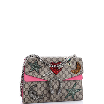 Gucci Dionysus Bag Embellished Gg Coated Canvas Medium