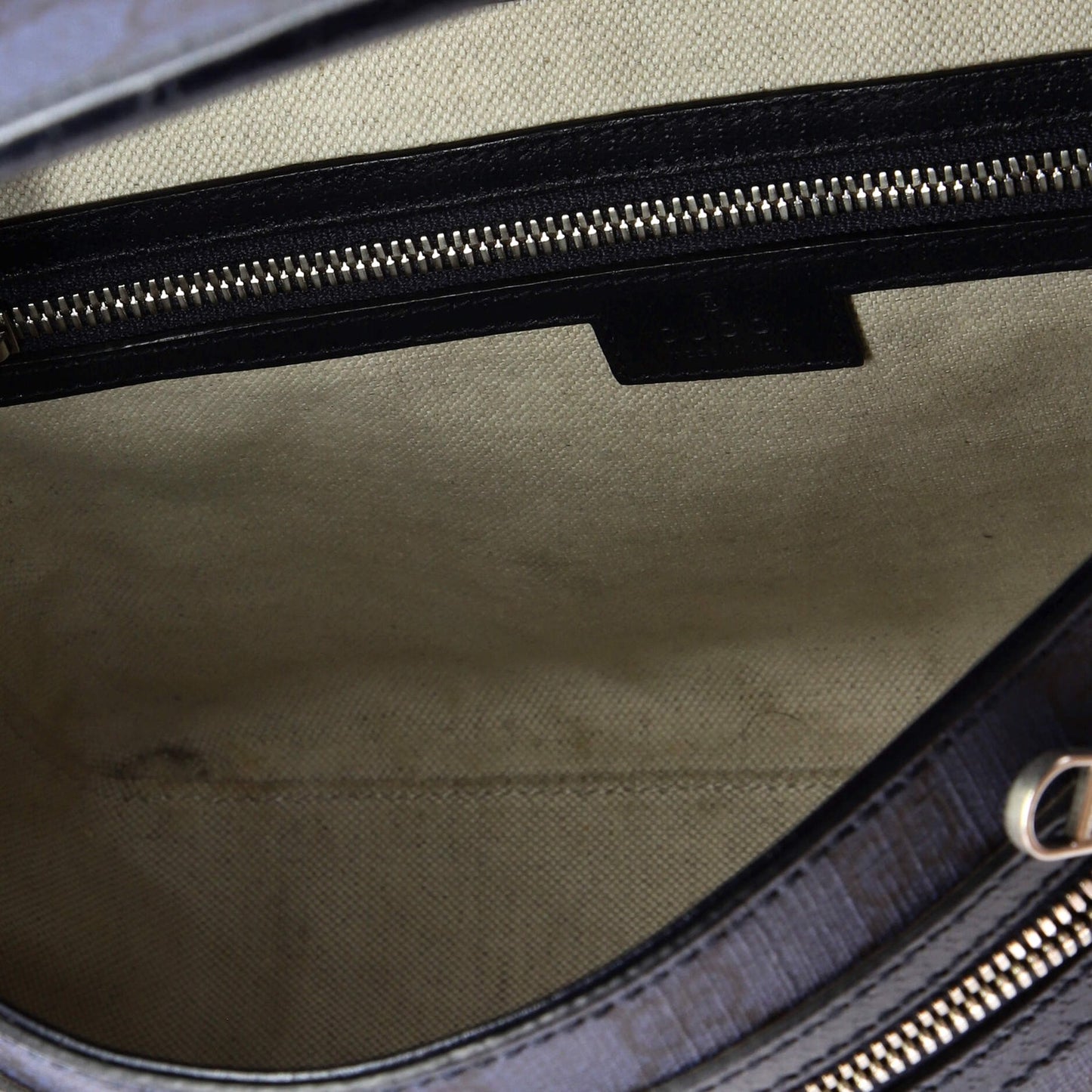 Gucci Ophidia Flap Messenger Bag Gg Coated Canvas Medium