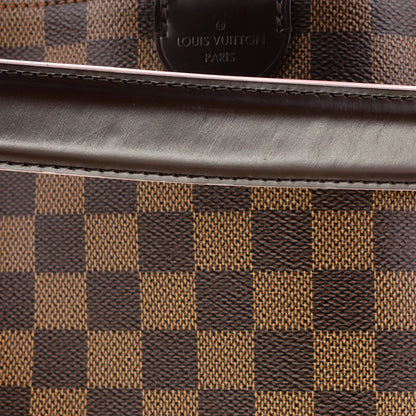 Louis Vuitton Caissa Hobo Damier With Leather