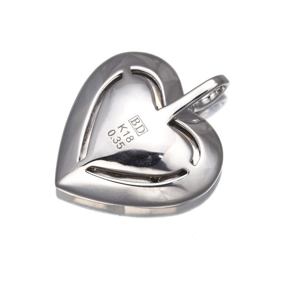 Kashikey Pendant Diamond 0.35Ct Motif Heart 18K