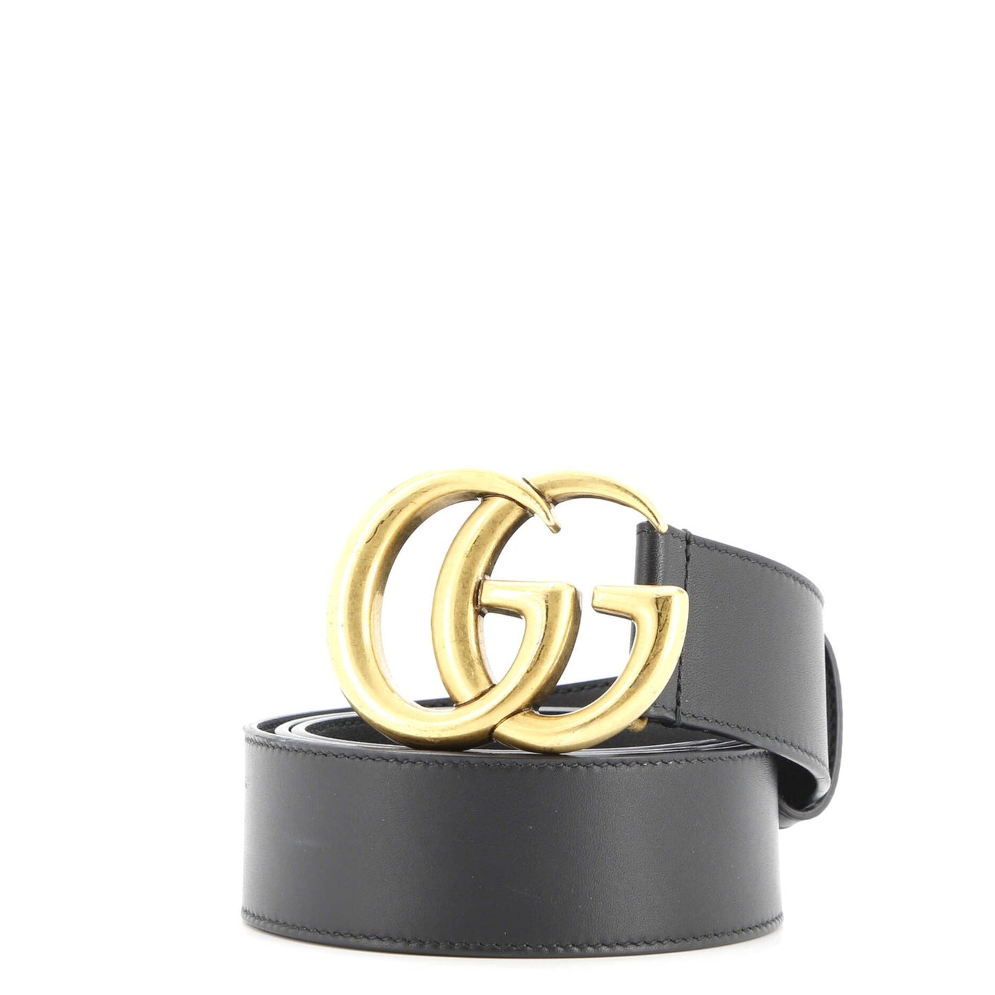 Gucci Gg Marmont Belt Leather Wide