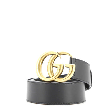 Gucci Gg Marmont Belt Leather Wide
