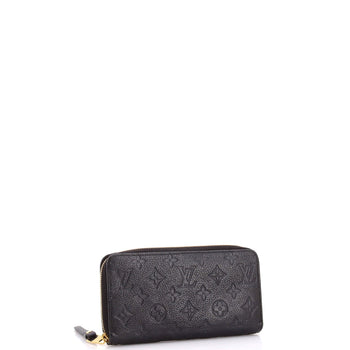 Louis Vuitton Zippy Wallet Monogram Empreinte Leather