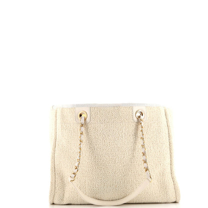 Chanel Deauville Tote Boucle Small