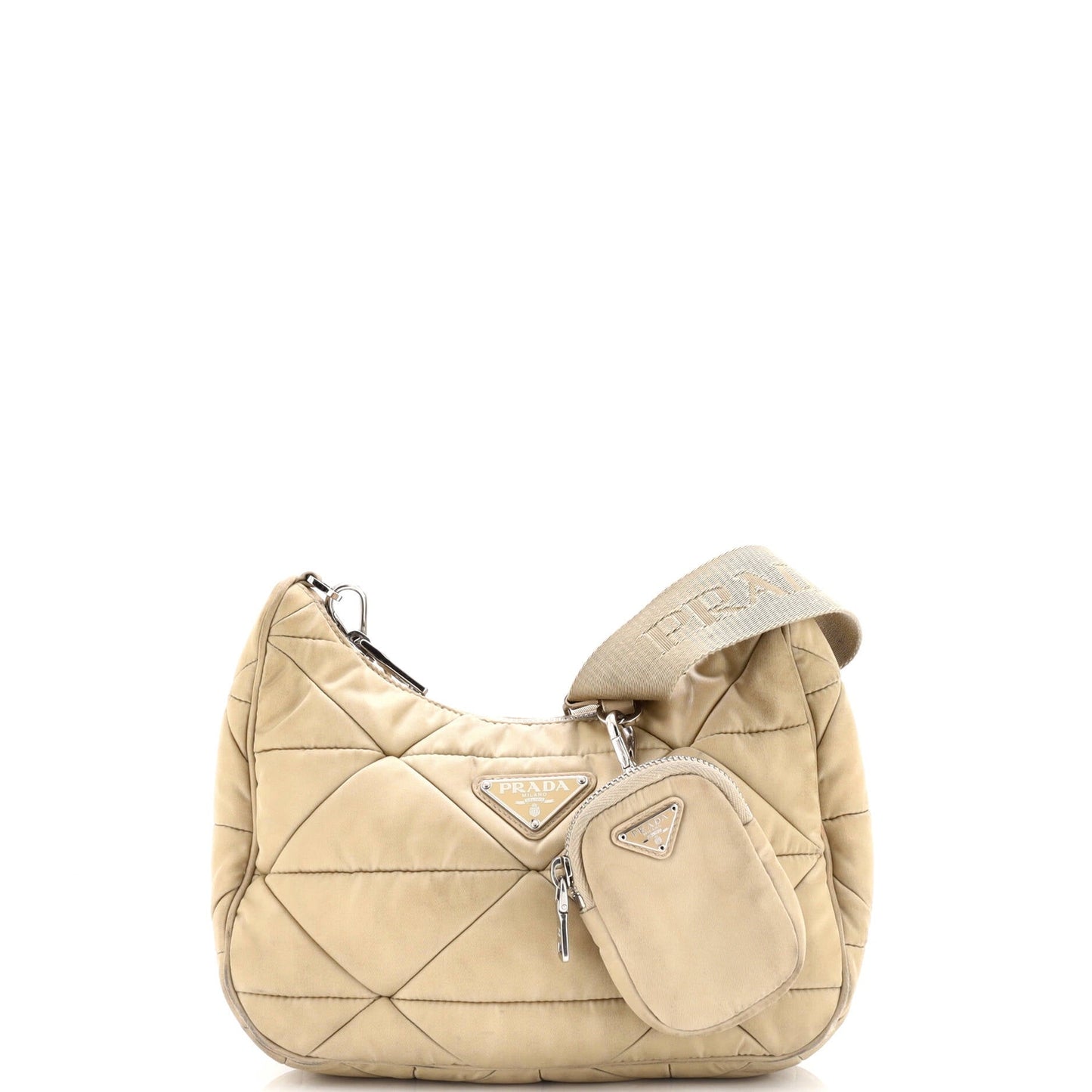 Prada Re-Edition Shoulder Bag Quilted Tessuto Small