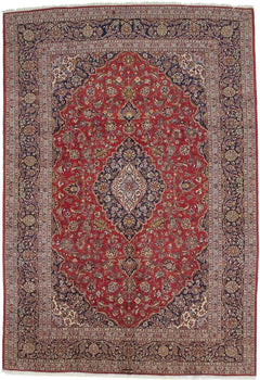 Handmade Classic Design Vintage Oriental Rug