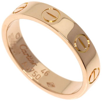 Cartier   Ring Mini Love Ring #46 K18 Pink Gold