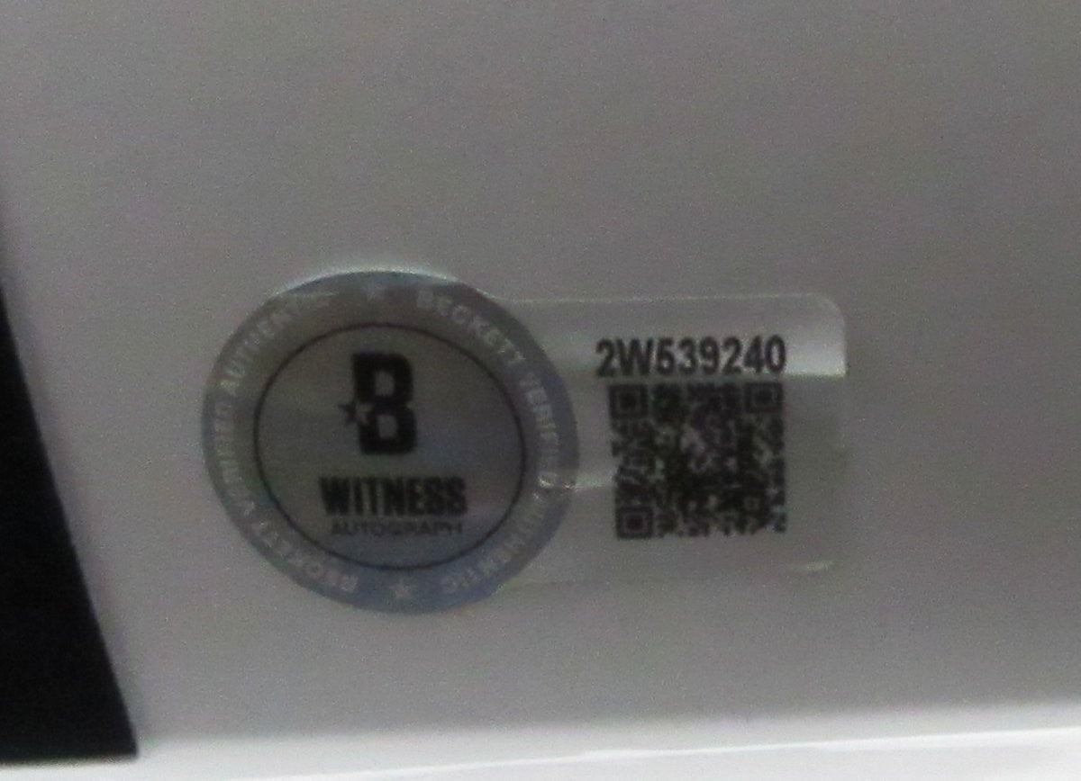 Saquon Barkley Signed/Auto Psu White Full Size Replica Helmet Beckett 192650