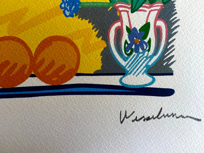 Tom Wesselmann Lithograph Coa Signed Op Numbered Limited Published