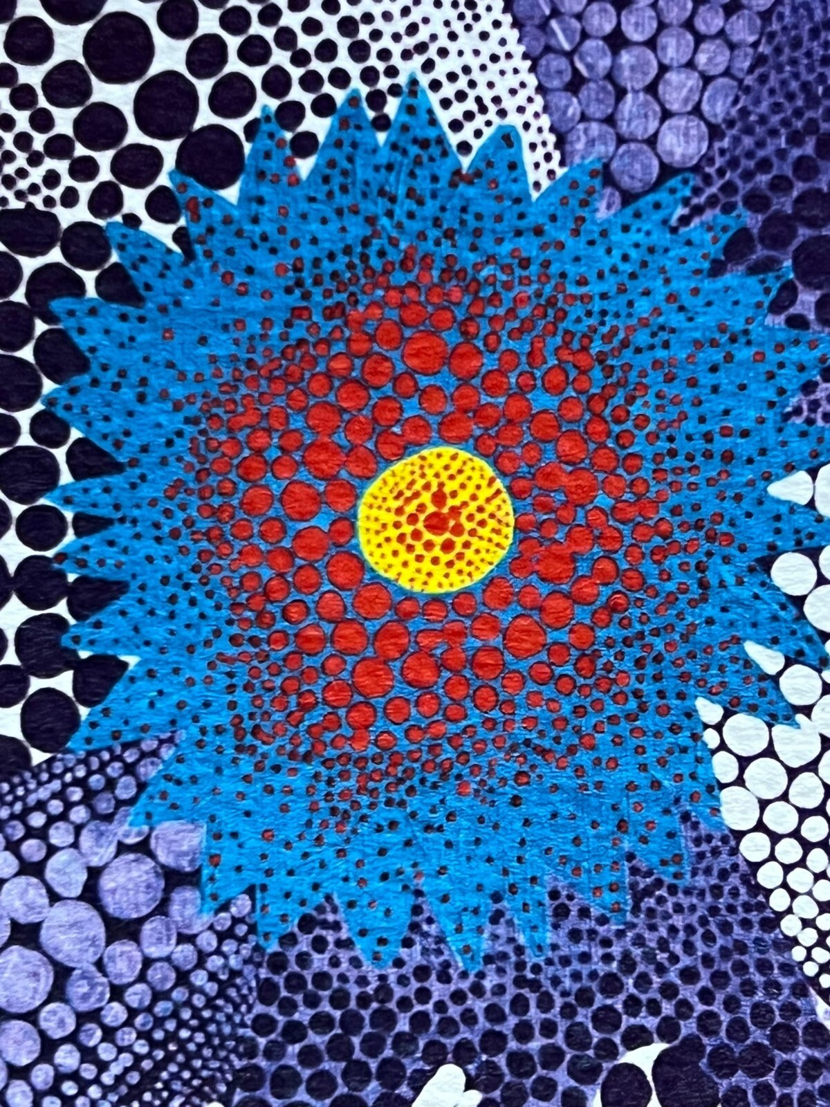 Yayoi Kusama Lithograph Coa