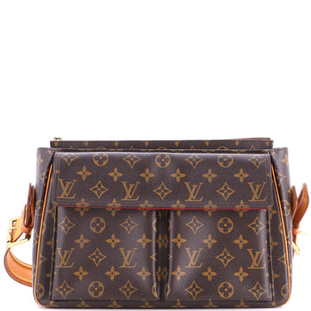Louis Vuitton Viva Cite Handbag Monogram Canvas Gm