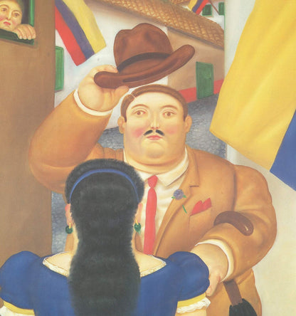 Fernando Botero National Holiday " Poster Contemporary
