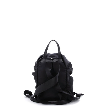 Prada Single Buckle Pocket Backpack Tessuto Small