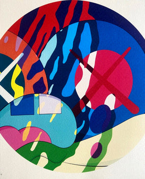 Kaws Lithograph Coa Limited Edition Numbered Mori-Art-Museum