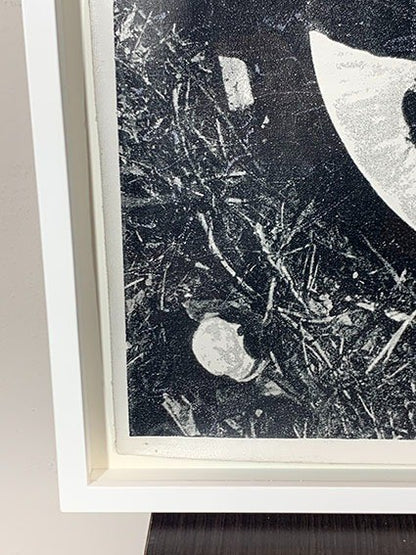 Geoffrey Hendricks "Flux Place Mat" 1973 Silk Screen On Cloth Fluxus Conceptual