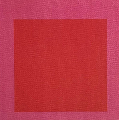 Josef Albers Lithograph Coa Numbered Signed Op (Piet Mondrian)
