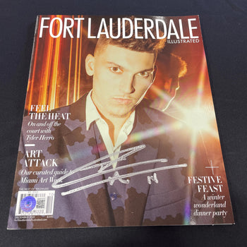 Tyler Herro Autographed Fort Lauderdale Magazine