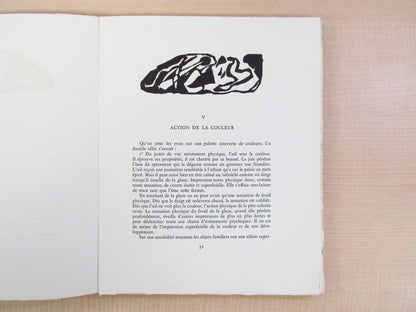 Kandinsky Wassily "Du Spirituel Dans L'Art" Rare Book With 1 Original Woodcut
