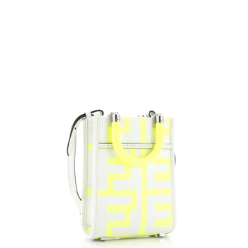 Fendi X Marc Jacobs Sunshine Shopper Tote Printed Leather Mini