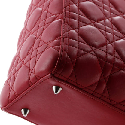 Christian Dior Lady Dior Bag Cannage Quilt Lambskin Medium