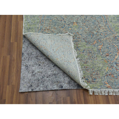 12'X18' Oversize Hand Knotted Soft Wool Oriental Rug