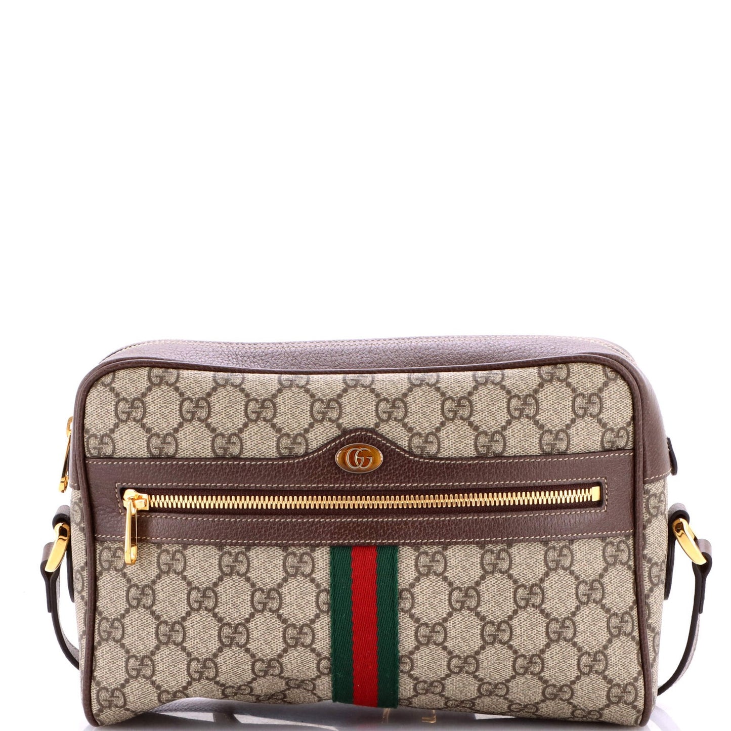 Small Gucci Ophidia Shoulder Bag GG Coated Canvas