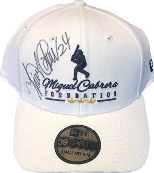 Miguel Cabrera Autographed Miguel Cabrera Foundation New Era Hat