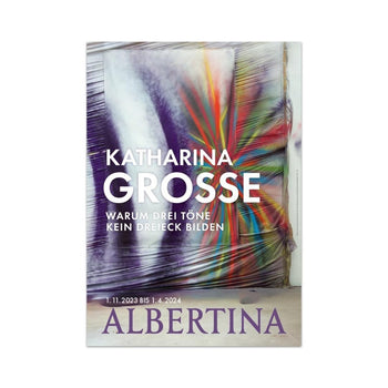 Katharina Gross Original Exhibition Poster Albertina Museum