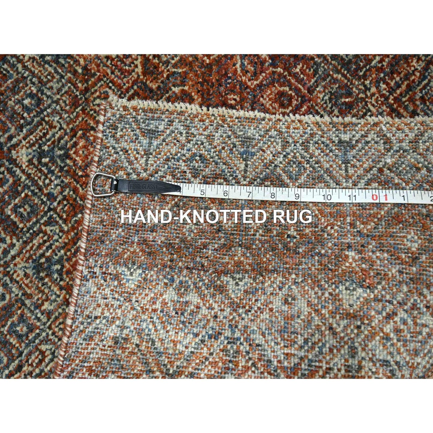 2'7"X10' Red Kohinoor Herat Pattern Soft Wool Hand Knotted Runner Rug