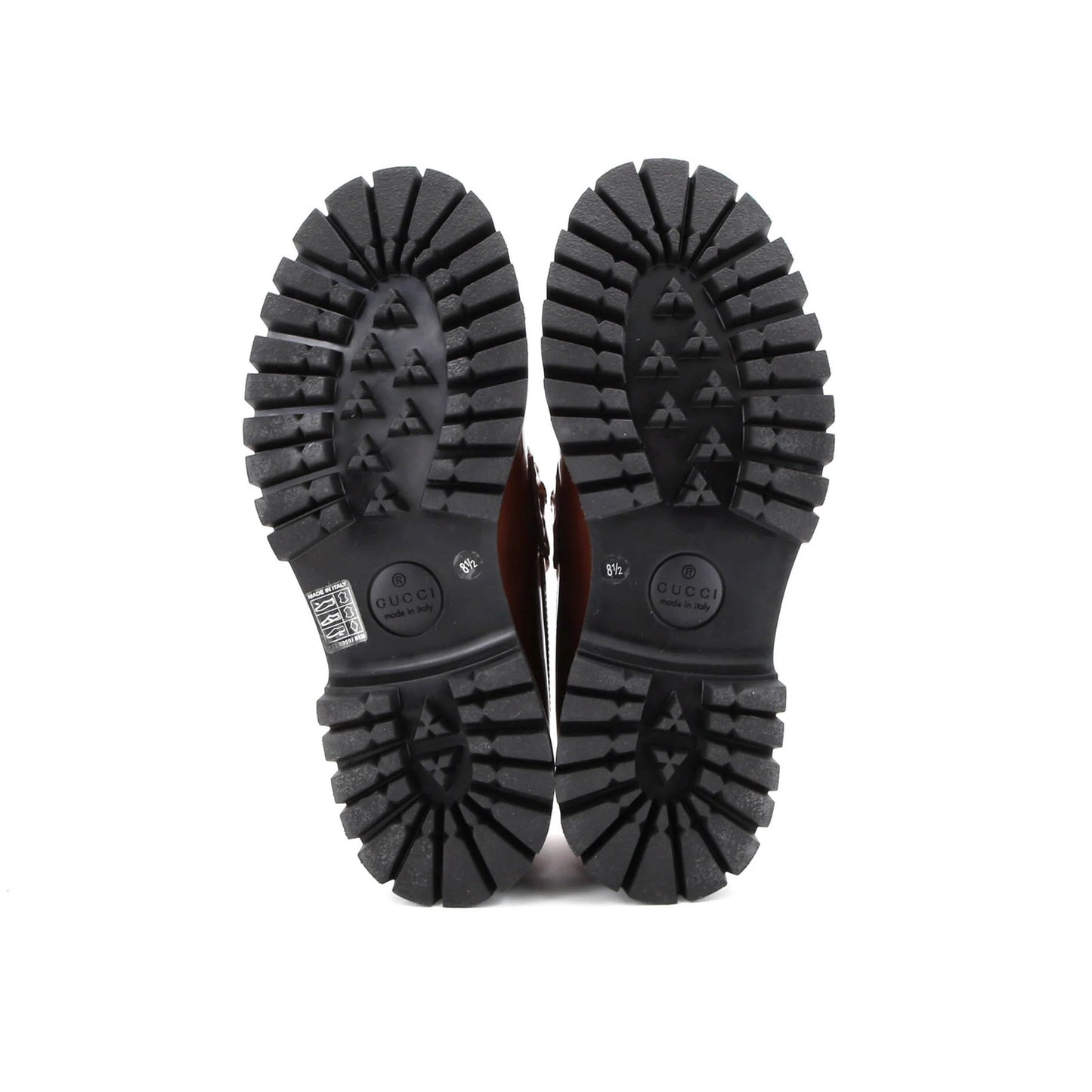 Gucci Men'S Interlocking G Jeanne Loafers Leather